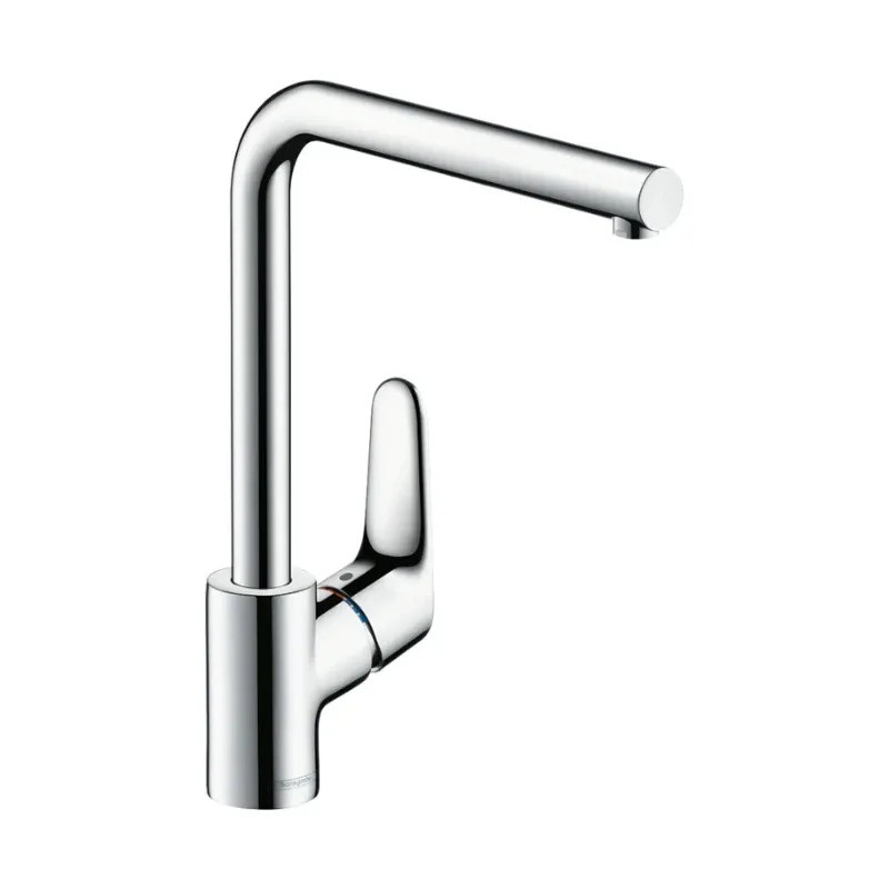 Virtuves jaucējkrāns Hansgrohe Focus 31817000, hroma krās.