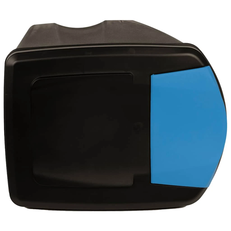 vidaXL miskates, 3 gab., sakraujamas, antracītpelēkas, 75 L