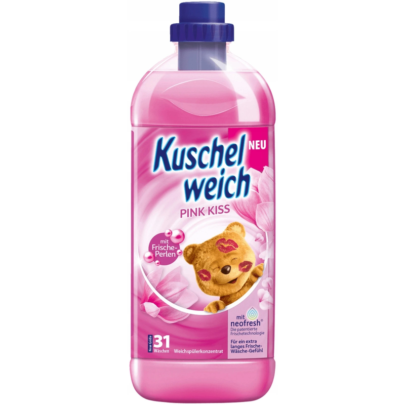 Veļas mīkstinātājs Kuschelweich Pink Kiss 1L