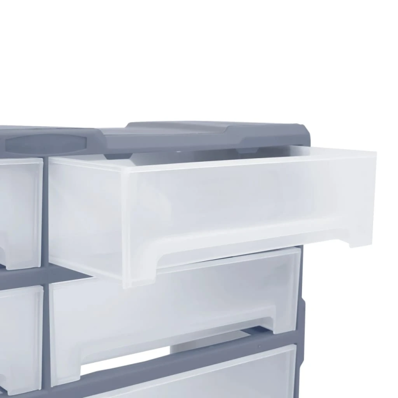 vidaXL plaukts ar 8 atvilktnēm, 52x16x37 cm