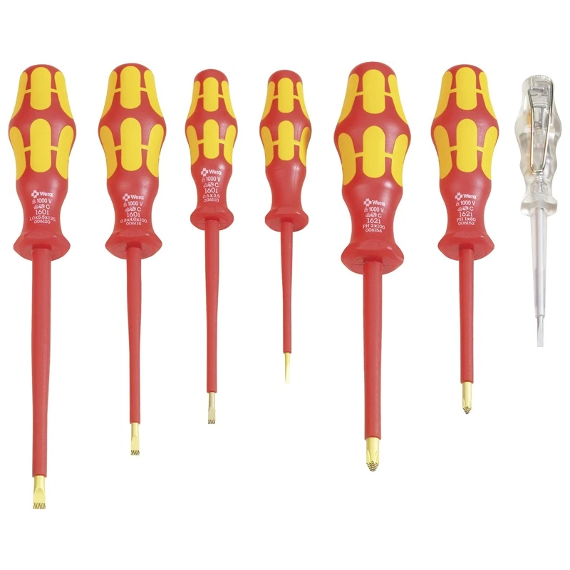 Komplekts skrūvgriežu wera 7gab