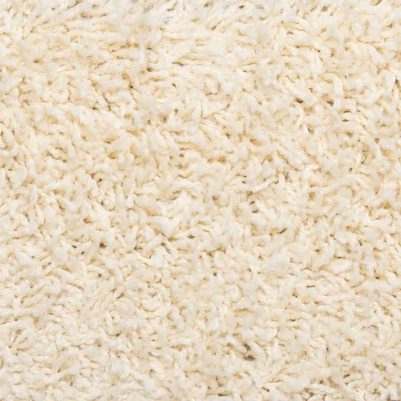 vidaXL kāpņu paklājiņi, 10 gab., 56x17x3 cm, krēmkrāsas, pusapaļi