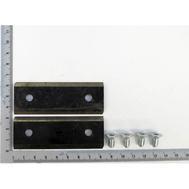 Reversible Cutting Blades ,1 Pair, Biostar 1500-1800-2000, Scheppach