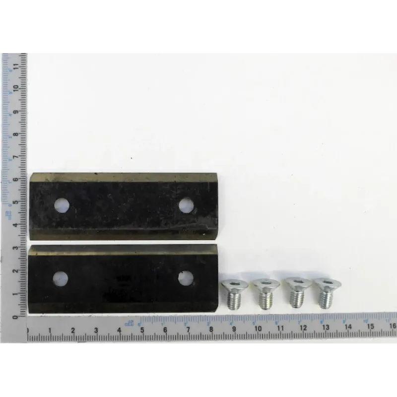 Reversible Cutting Blades ,1 Pair, Biostar 1500-1800-2000, Scheppach