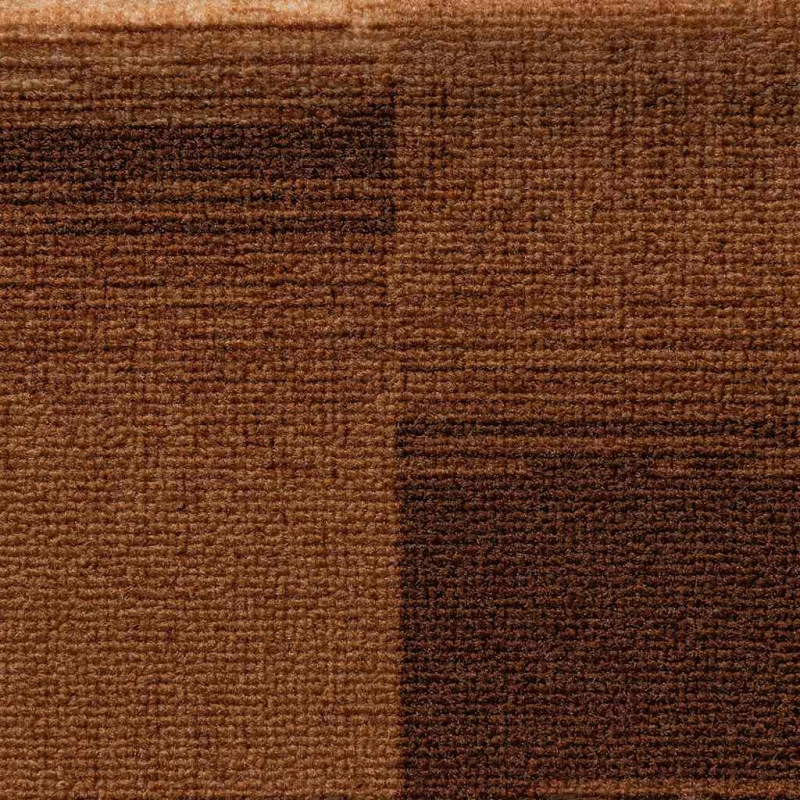 vidaXL kāpņu paklāji, 5 gab., pašlīmējoši, 65x21x4 cm, brūni