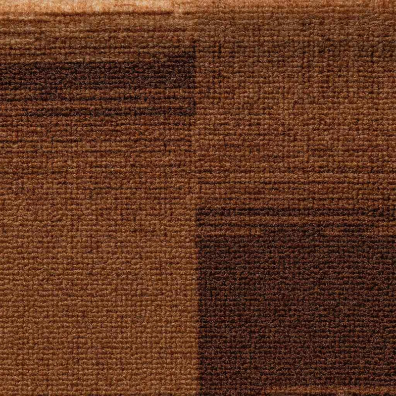 vidaXL kāpņu paklāji, 10 gab., pašlīmējoši, 65x21x4 cm, brūni