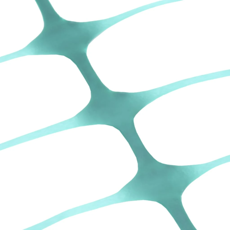 vidaXL dārza žogs, 30 m, zaļš