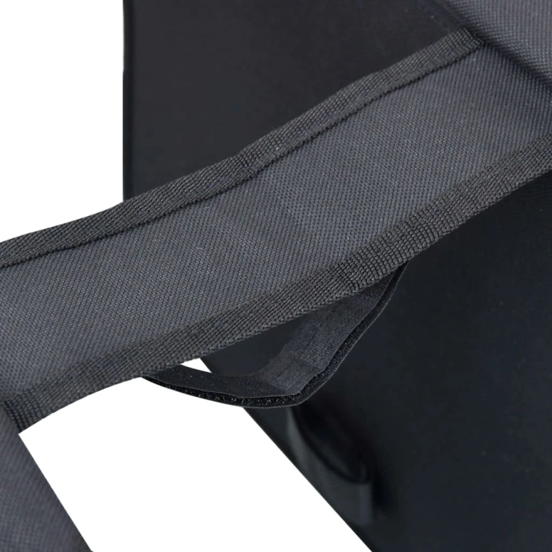 vidaXL dubulta soma velosipēda bagāžniekam, ūdensdroša, 35 L, melna