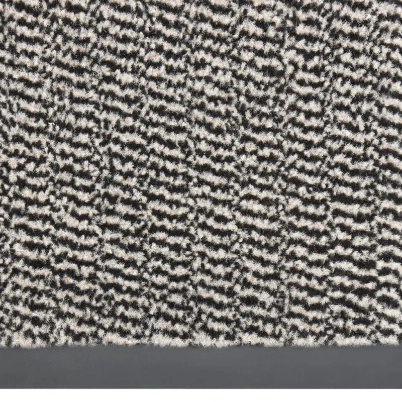 vidaXL durvju paklājs, 40x60 cm, gaiši brūns