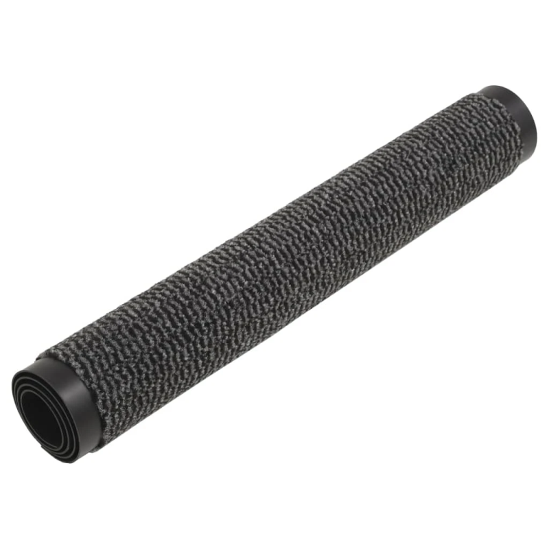 vidaXL durvju paklājs, 60x150 cm, antracītpelēks