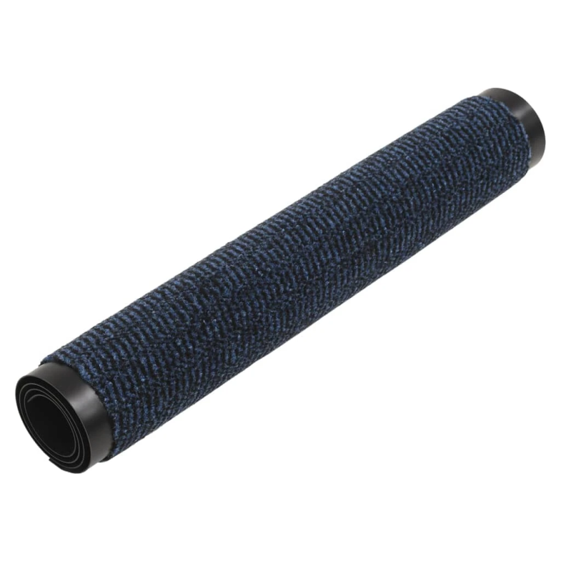 vidaXL durvju paklājs, 60x180 cm, zils