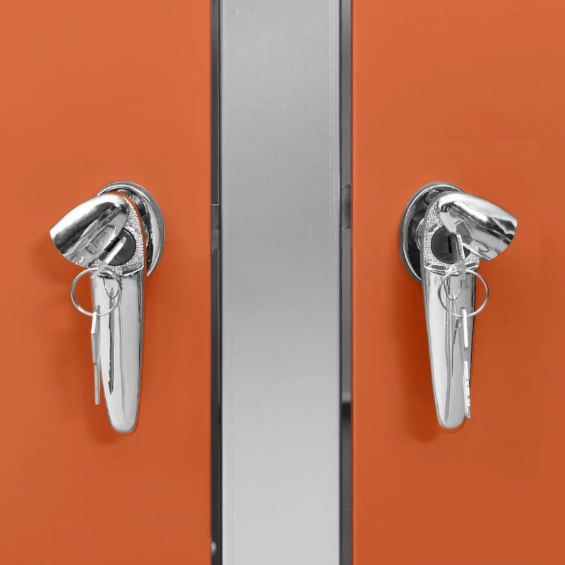 vidaXL 4-daļīga nojume atkritumu tvertnēm, 276,5x77,5x112,5cm, tērauds