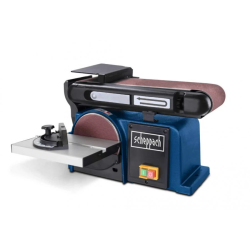 Siksnas un diska slīpētājs BTS800, Scheppach