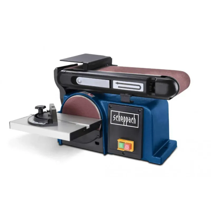 Siksnas un diska slīpētājs BTS800, Scheppach