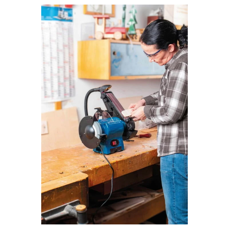 Slīpmašīna un lentes slīpmašīna BGS700, Scheppach