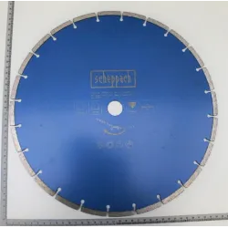 Diamond saw blade segmented HSM3500 DIA350x25.4 mm, Scheppach