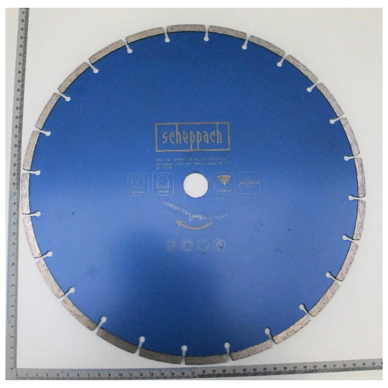 Dimanta disks segmentets HSM3500 DIA350x25.4 mm, Scheppach