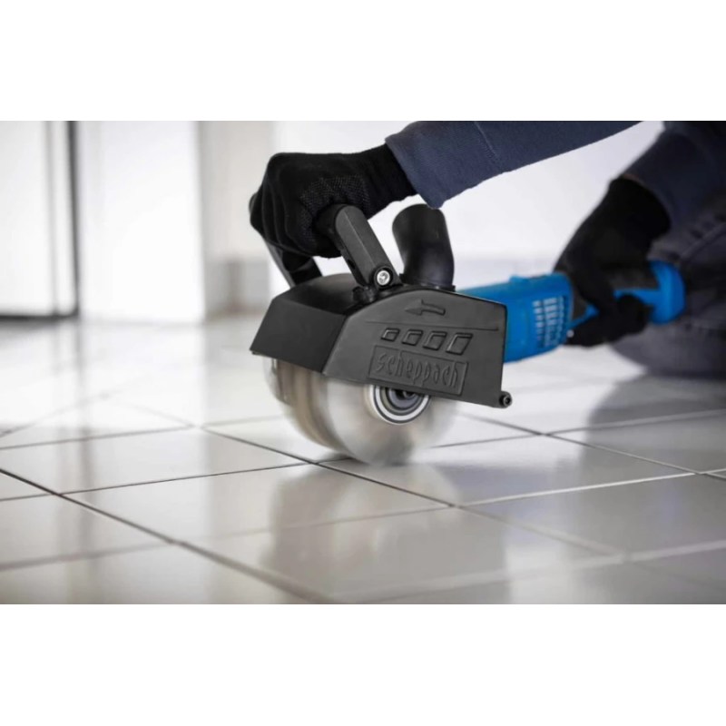 Cilindra formas sintētiskā birste MRS1300 125x100mm, Scheppach