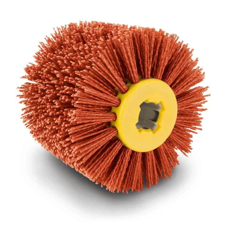 Cilindra formas abrazīvā neilona birste MRS1300 125x100mm, Scheppach