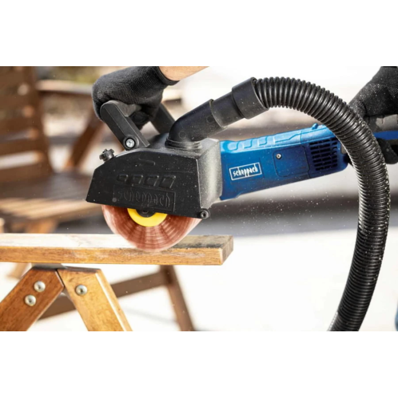 Cilindra formas abrazīvā neilona birste MRS1300 125x100mm, Scheppach