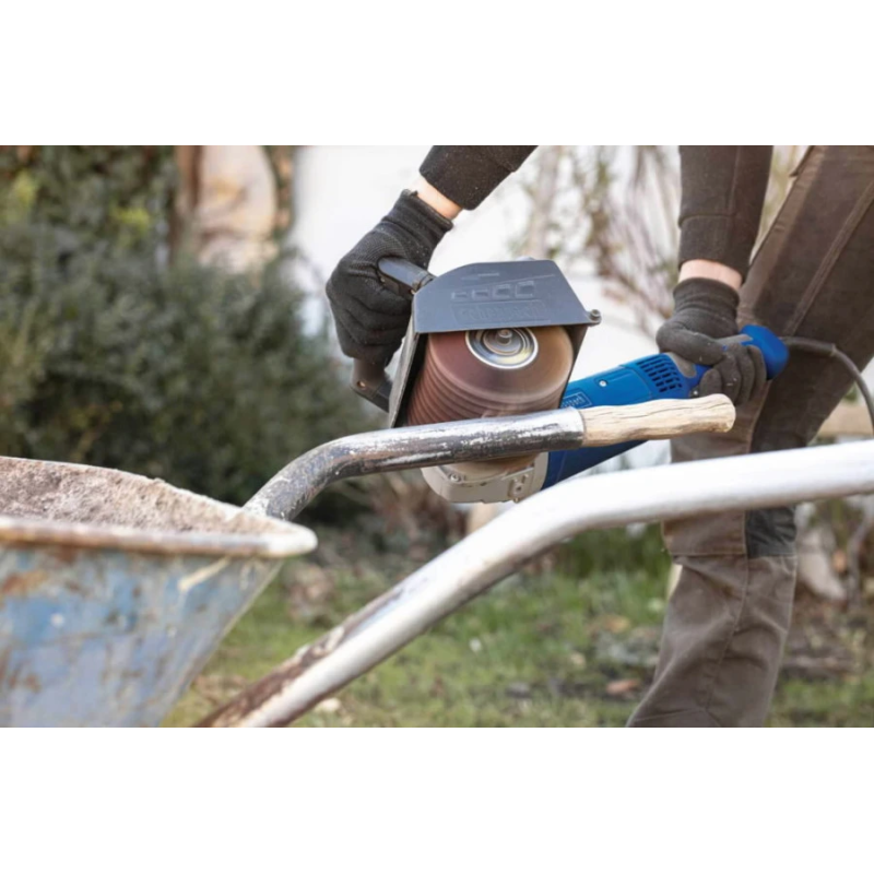 Cilindra formas lapu birste MRS1300 125x100mm, Scheppach