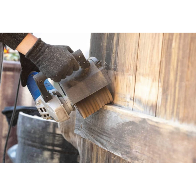 Cilindra formas lapu birste MRS1300 125x100mm, Scheppach