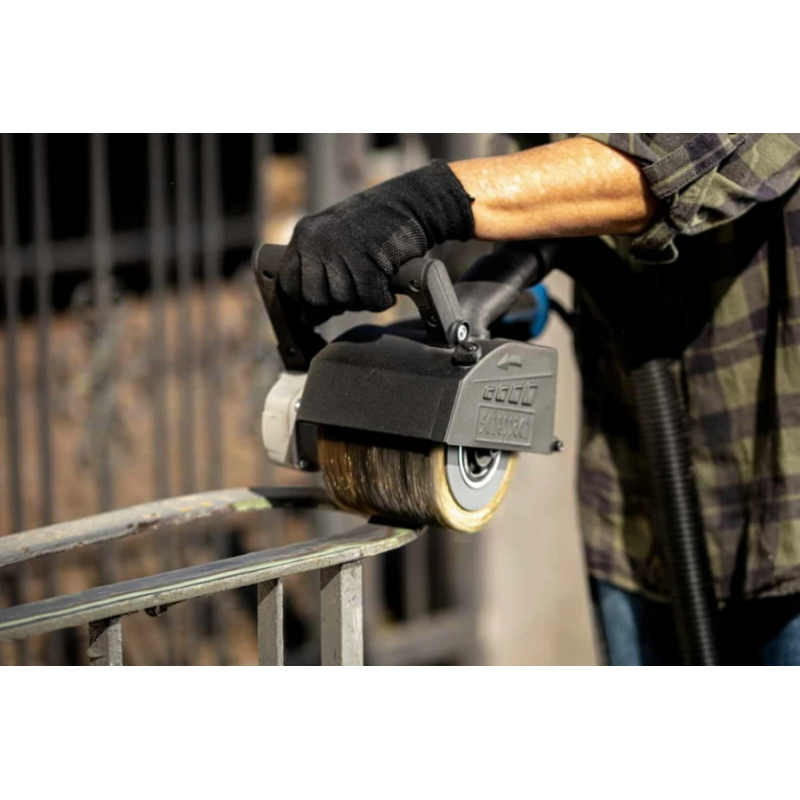 Cilindra formas metāla stiepļu birste MRS1300 125x100mm, Scheppach