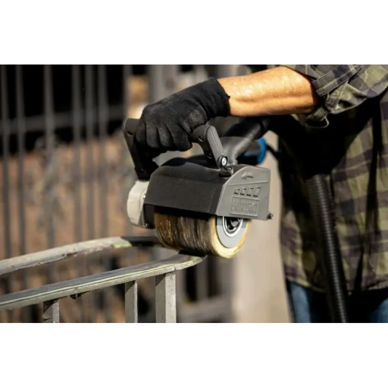 Cilindra formas metāla stiepļu birste MRS1300 125x100mm, Scheppach