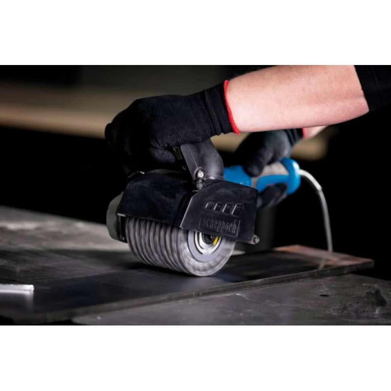 Twisted metal wire brush drum MRS1300 125x100mm, Scheppach