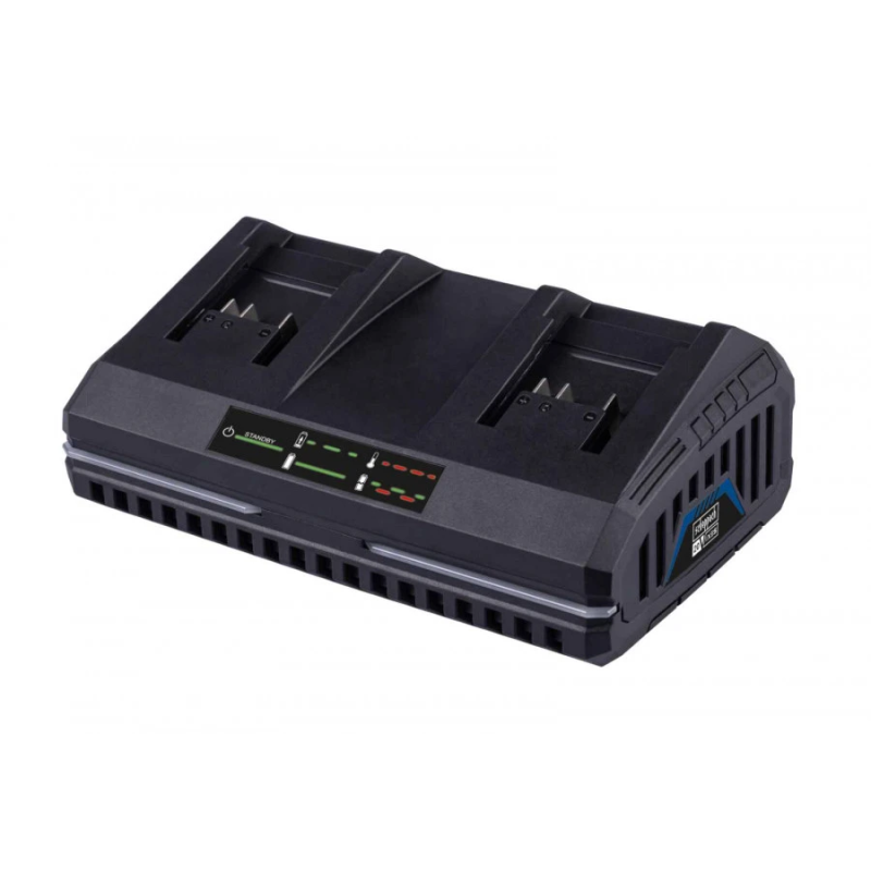 Ātrās uzlādes dubultais lādētājs SDBC 2x4.5A, Scheppach