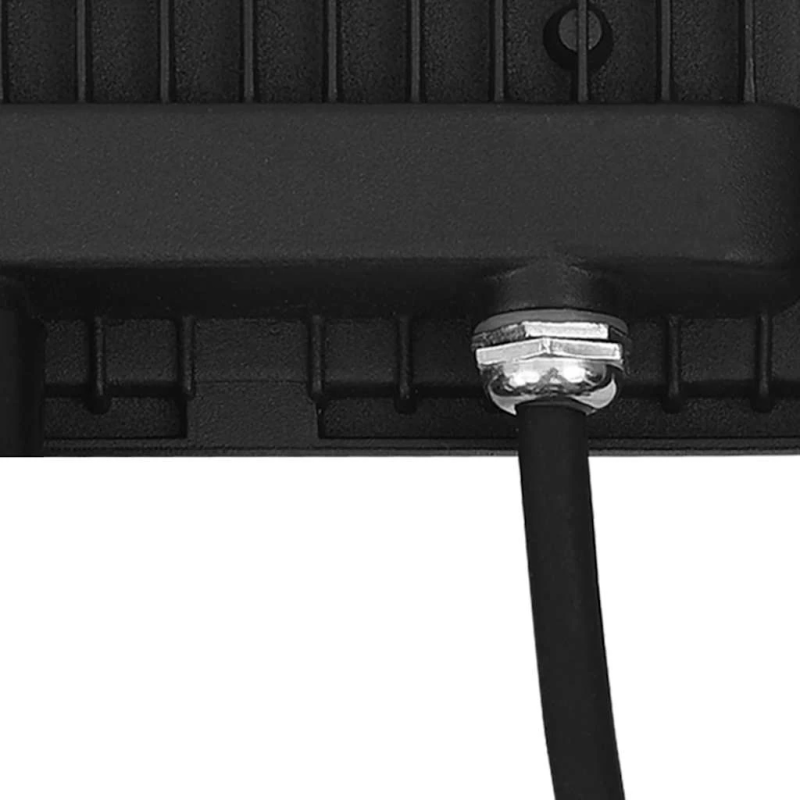 vidaXL LED prožektors ar sensoru, 10 W, silti balta gaisma