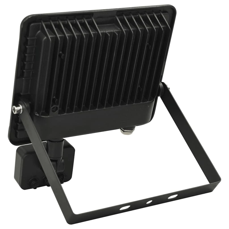 vidaXL LED prožektors ar sensoru, 50 W, silti balta gaisma