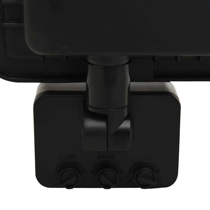 vidaXL LED prožektors ar sensoru, 100 W, silti balta gaisma