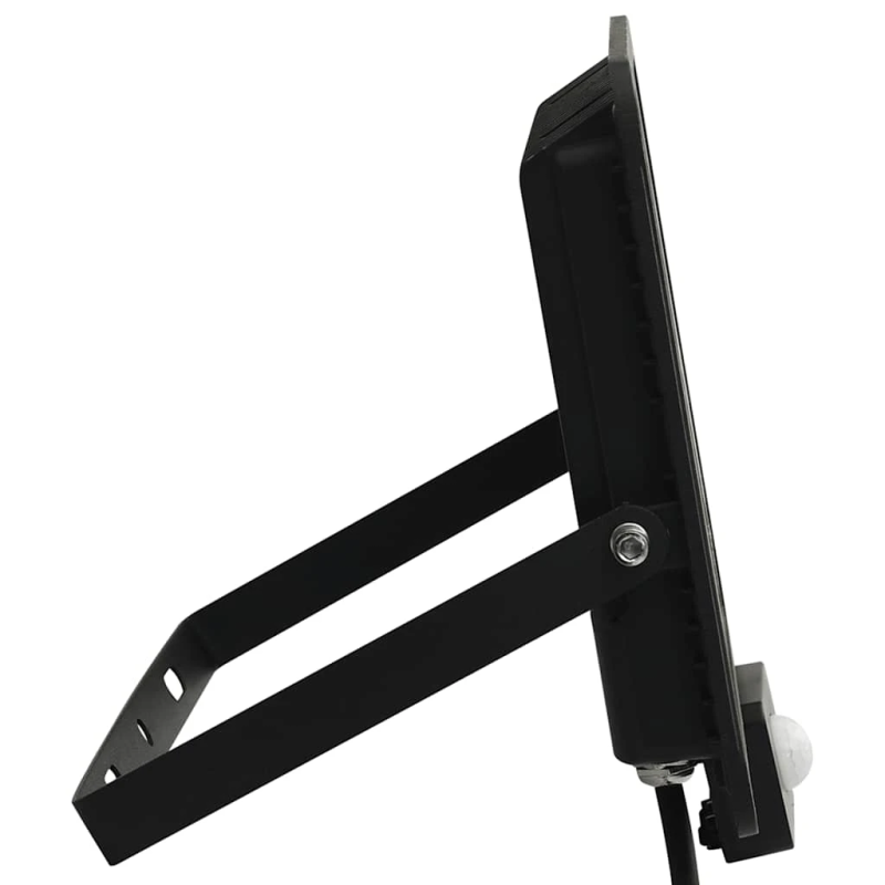 vidaXL LED prožektors ar sensoru, 100 W, silti balta gaisma