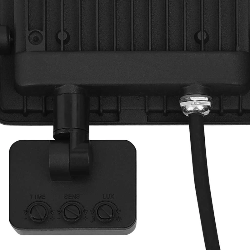 vidaXL LED prožektors ar sensoru, 30 W, vēsi balta gaisma