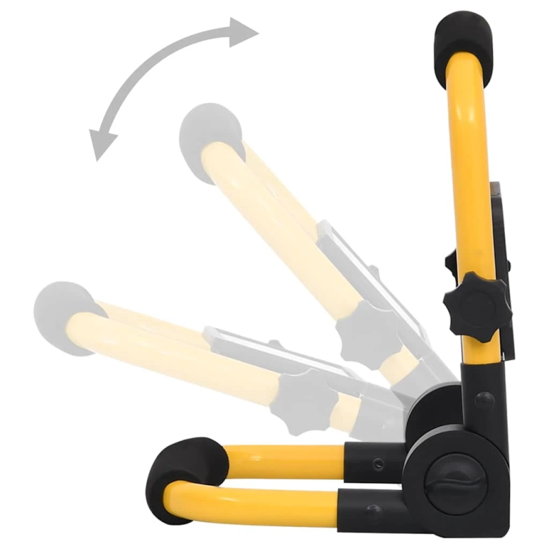 vidaXL LED prožektors ar rokturi, 20 W, silti balta gaisma