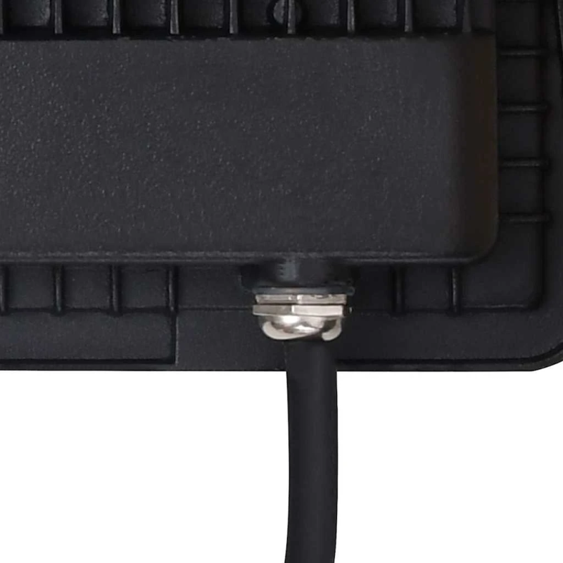 vidaXL LED prožektors ar rokturi, 100 W, silti balta gaisma