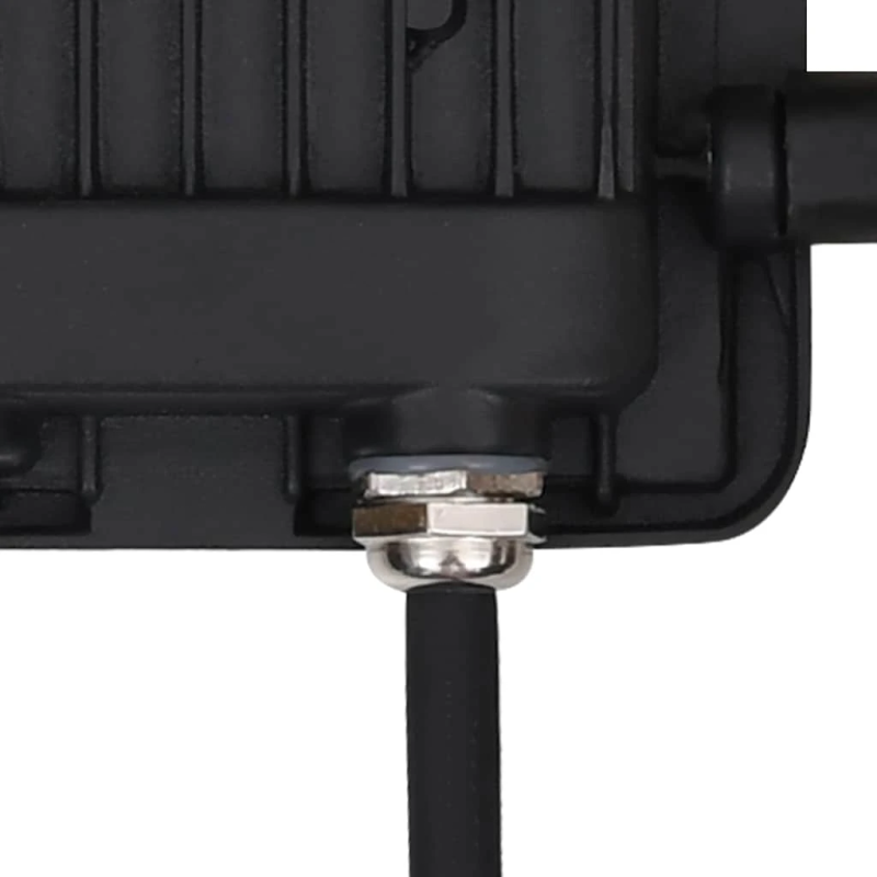 vidaXL LED prožektors ar rokturi 2x10 W, silti balta gaisma