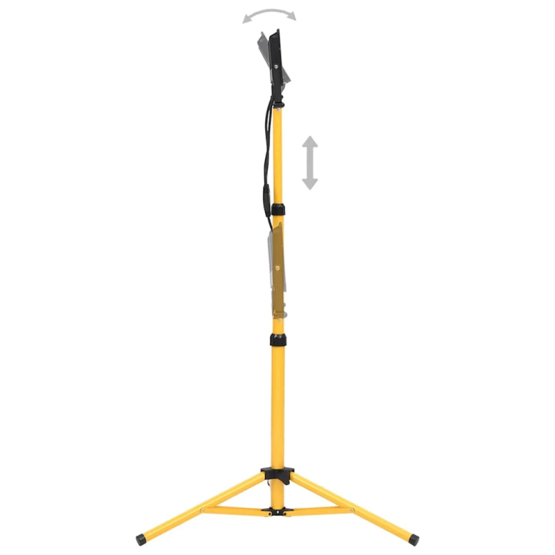 vidaXL LED prožektors ar statīvu, 2x50 W, vēsi balta gaisma