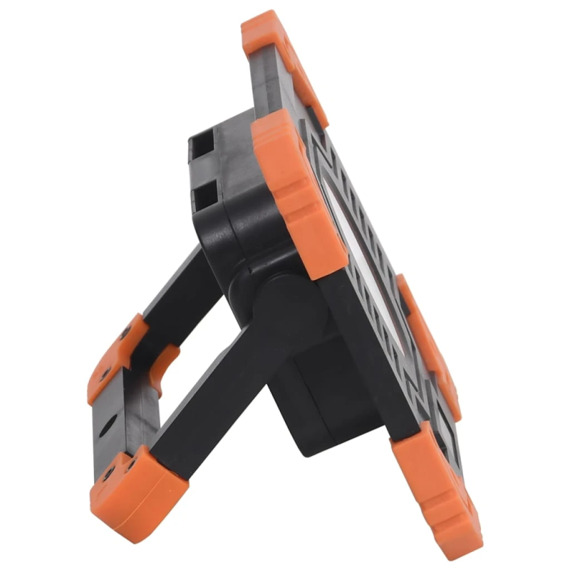 vidaXL LED prožektors, pārnēsājams, ABS 10 W, vēsi balta gaisma