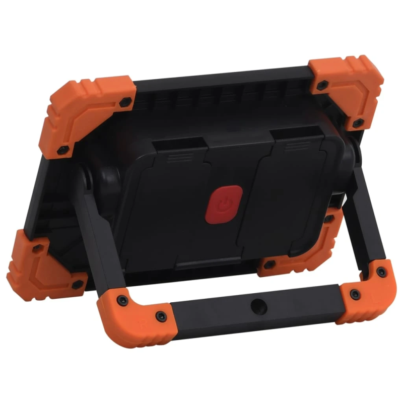 vidaXL LED prožektors, pārnēsājams, ABS 10 W, vēsi balta gaisma