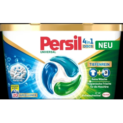 PERSIL 4in1 Universal Discs veļas mazgāšanas kapsulas 20gab