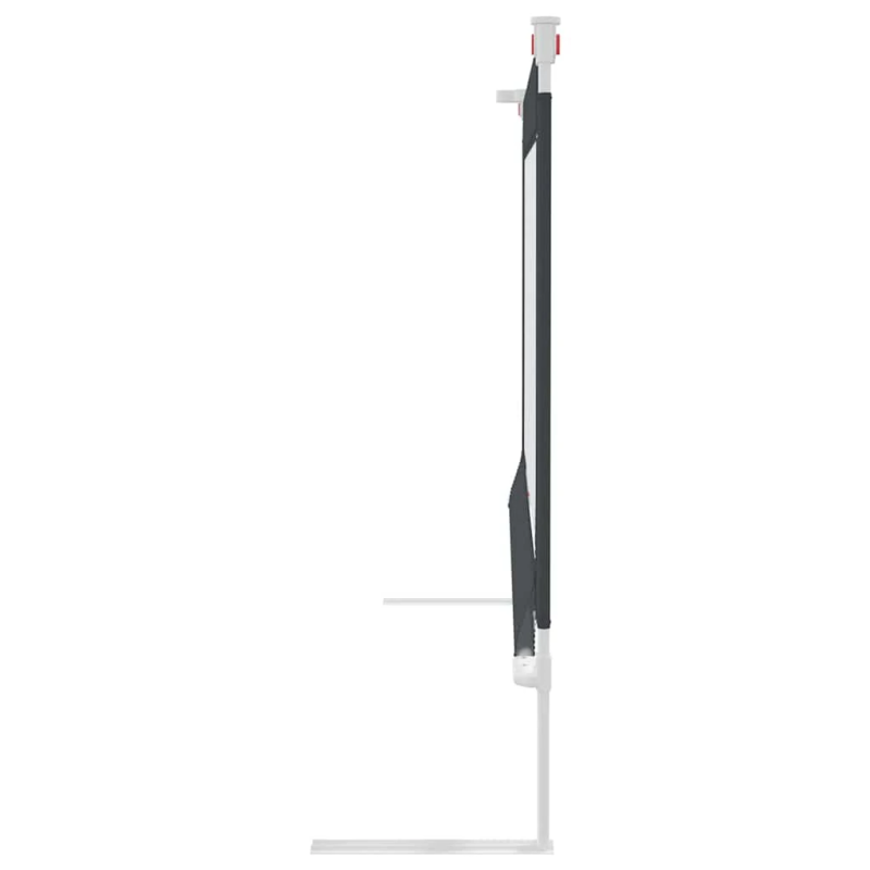 vidaXL bērnu gultas aizsargbarjera, tumši pelēka, 190x25 cm, audums