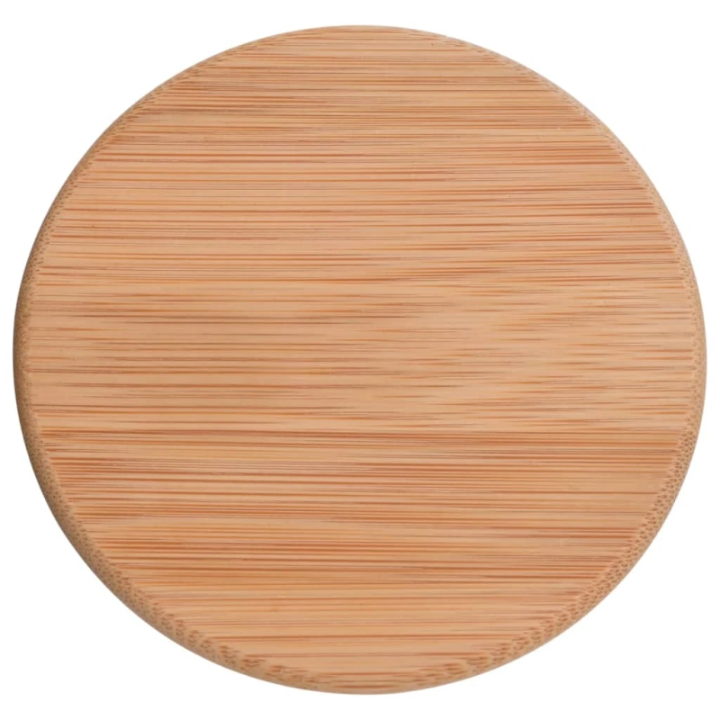 vidaXL uzglabāšanas burkas ar bambusa vāku, 4 gab., 1200 ml