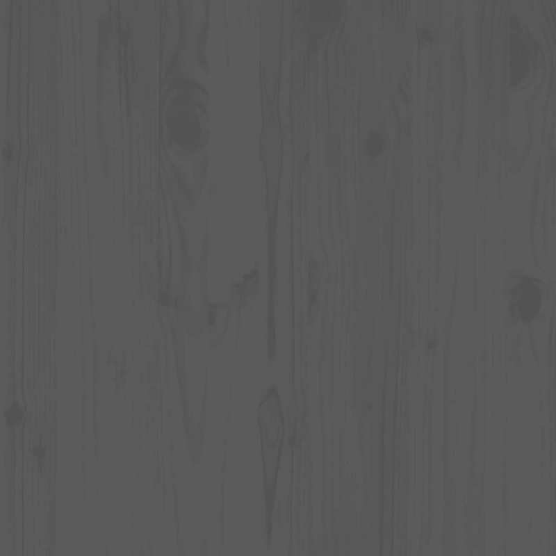 vidaXL dārza stūra dīvāni, 2 gab., pelēks priedes masīvkoks