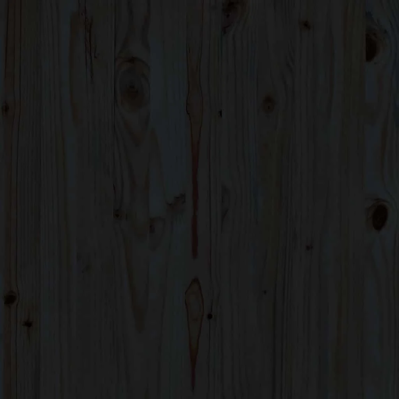 vidaXL 3-daļīgs dārza atpūtas mēbeļu komplekts, melns priedes koks