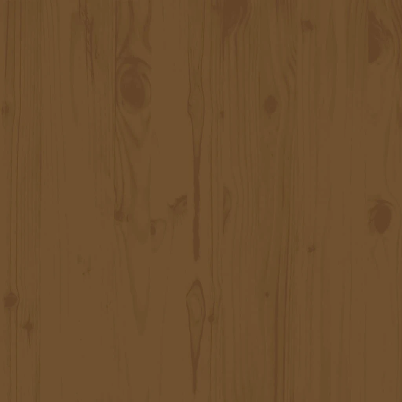 vidaXL dārza vidējais dīvāns, krēmkrāsas matrači, priedes masīvkoks