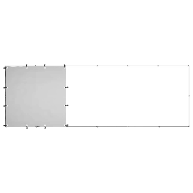 vidaXL suņu voljērs, melns, 330x110x110 cm, tērauds