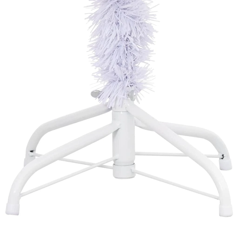 vidaXL mākslīgā Ziemassvētku egle ar statīvu, 120 cm, 230 zari