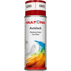 Autovärvid Multona 393, 0.4 l, punane v.